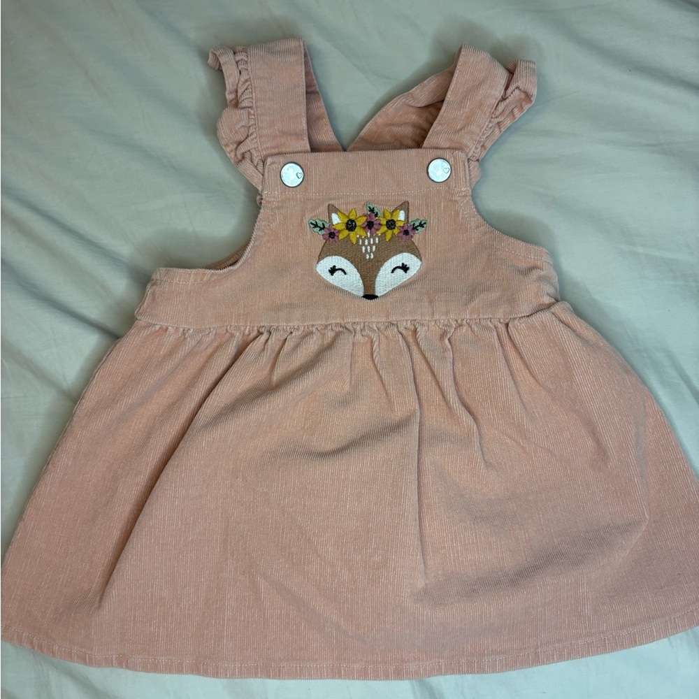 The Children's Place Peach Corduroy Dress